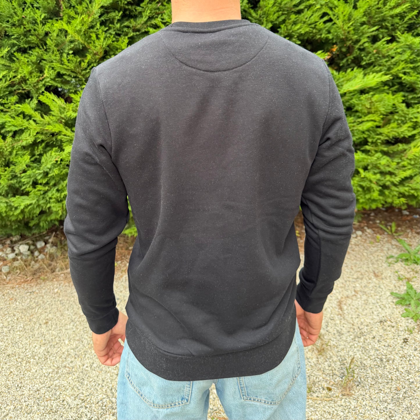 Pull Noir Brodé "BANGER"