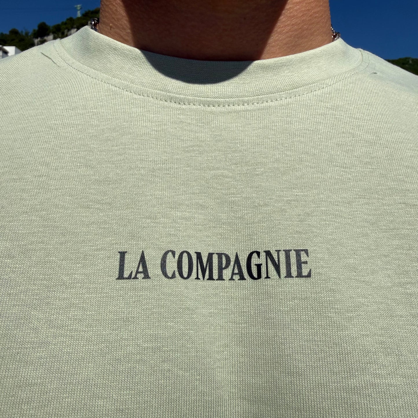 T-shirt "Les Copains" Oversize Vert