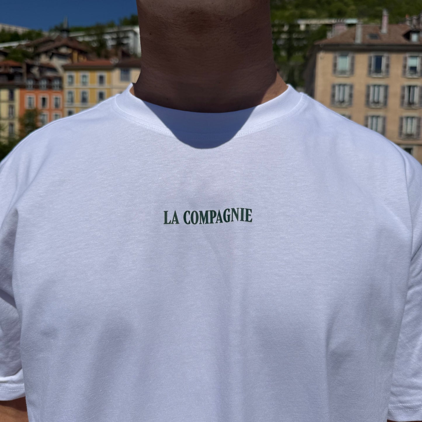 T-shirt "Les Copains" Super Oversize Blanc
