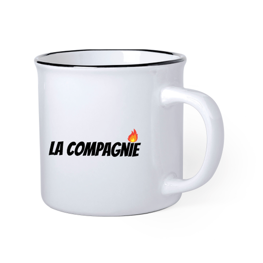 Mug La Compagnie Blanc