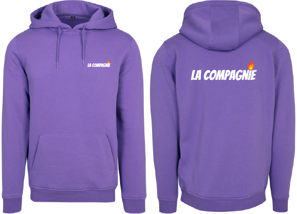 Sweat à Capuche Lilas