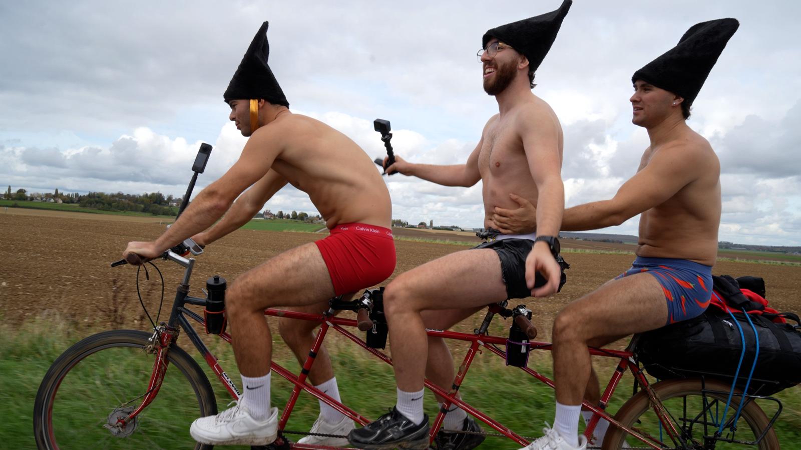 Parcourir 5 kilomètres en caleçon