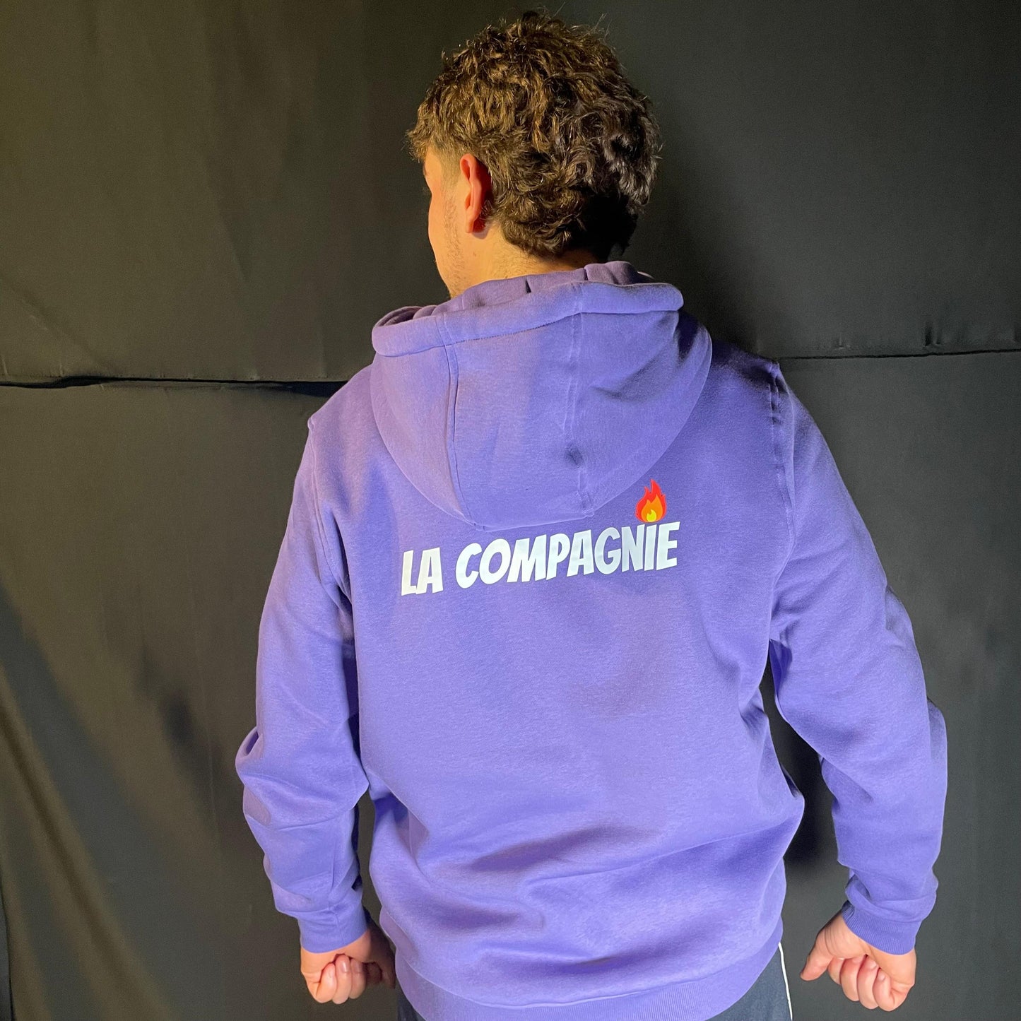 Sweat à Capuche Lilas